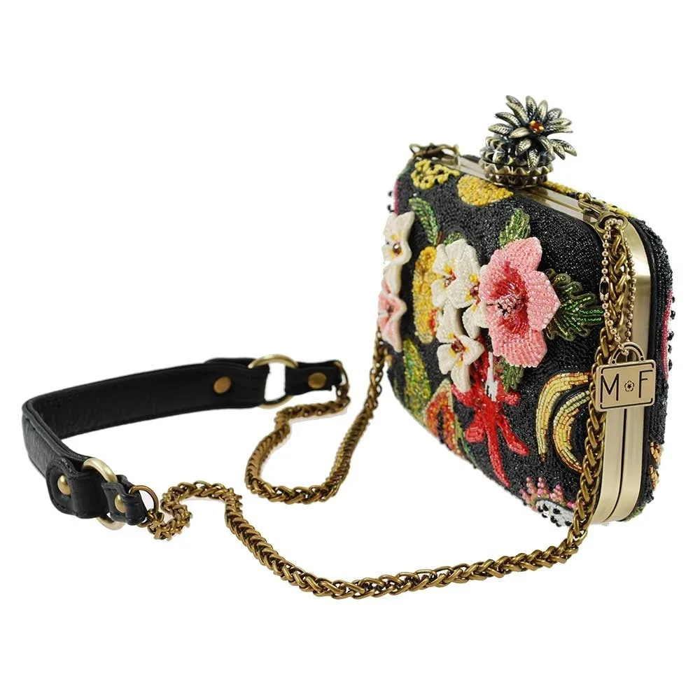 Mary Frances Fruitful Life Beaded Cross body Handbag