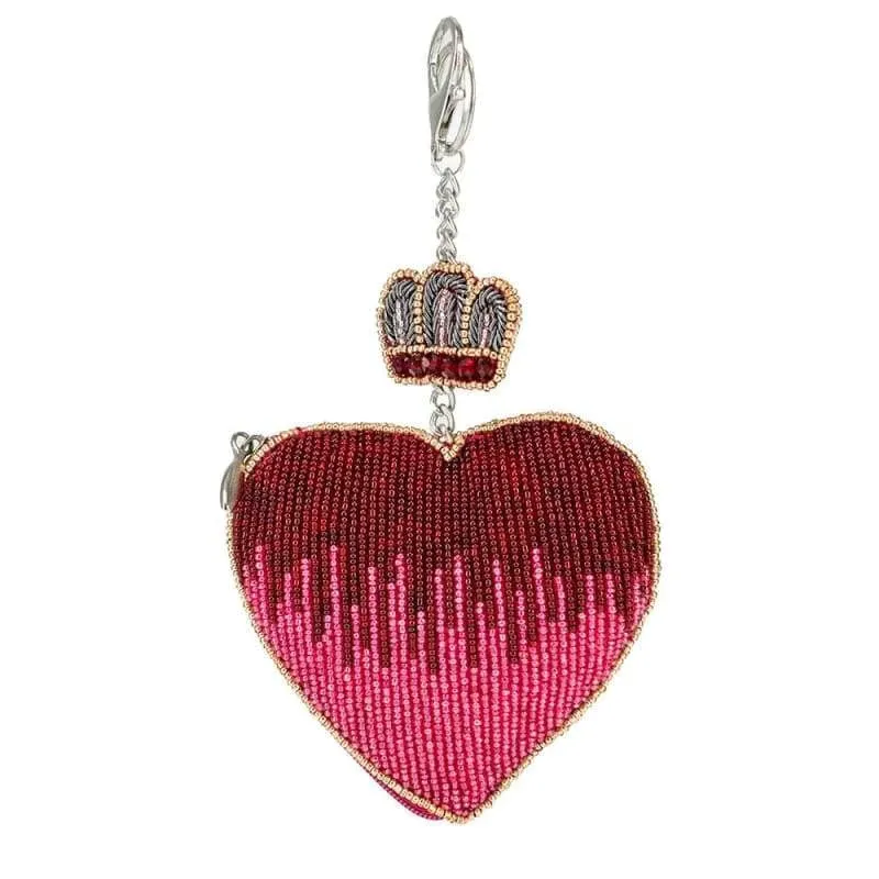 Mary Frances Have a Heart Coin Purse/Key Fob S001-709