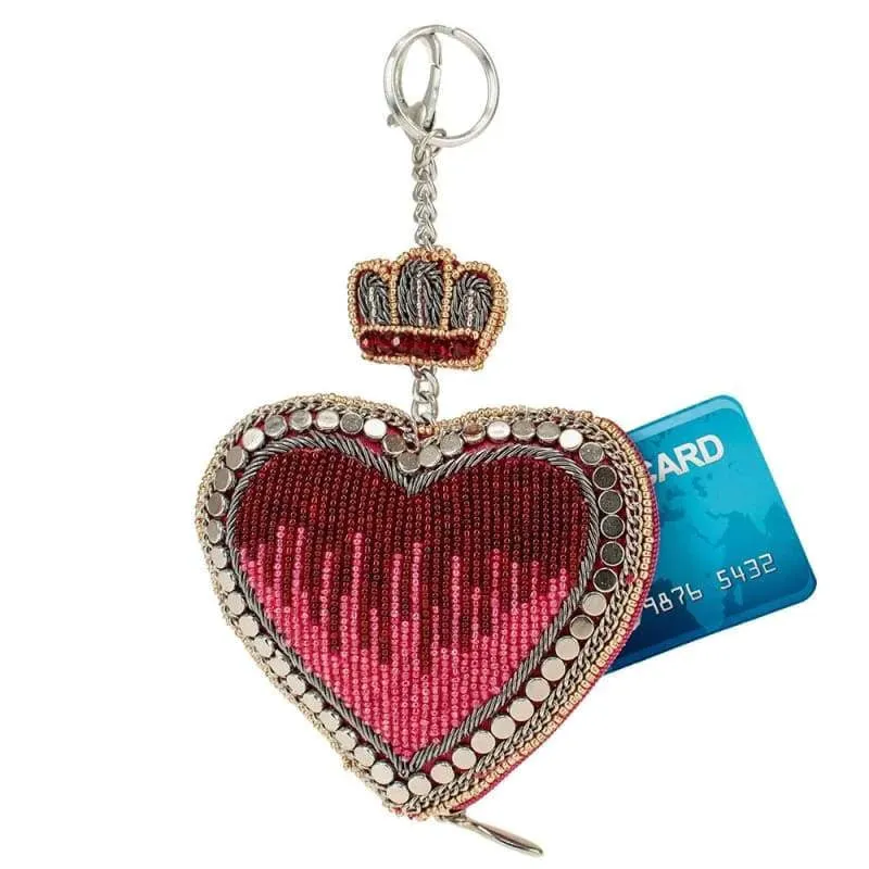 Mary Frances Have a Heart Coin Purse/Key Fob S001-709