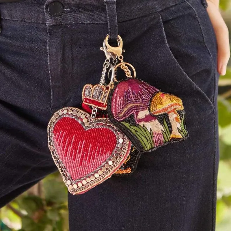 Mary Frances Have a Heart Coin Purse/Key Fob S001-709
