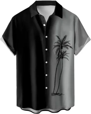 Men Hawaiian Shirts Button Down Tropical Holiday Beach Shirts Tropical Shirts for Men Custom Hawaiian Shirt for Men