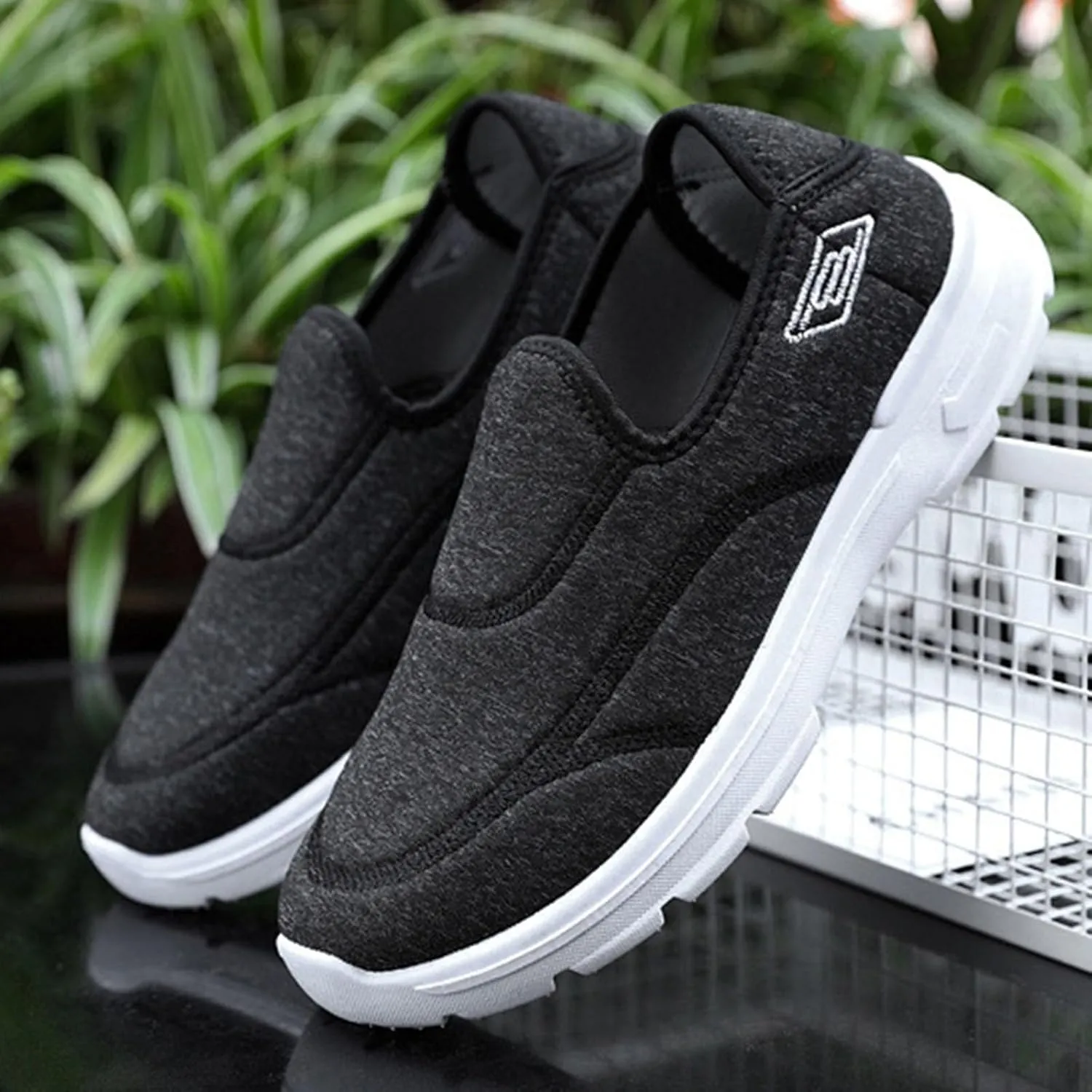 Men's Fashion Sneakers Mens Slip on Shoes Tennis Shoe for Men Shoe for Men Mesh Athletic Gym Sneaker
