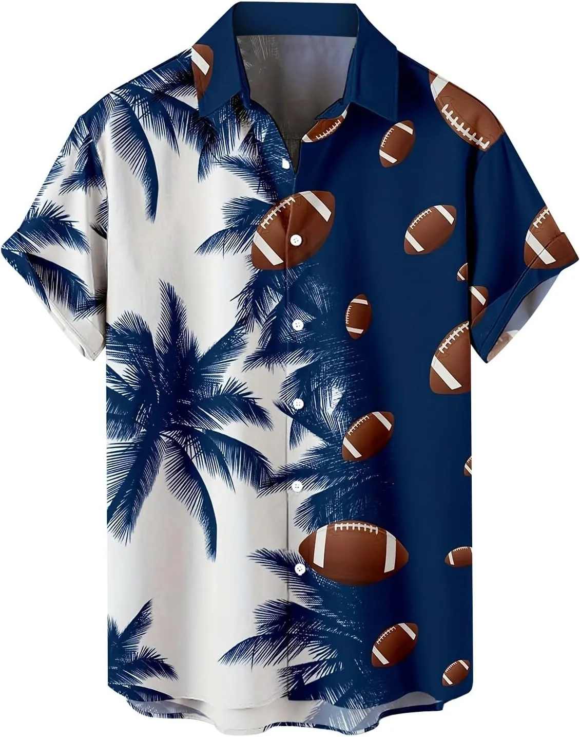 Men's Hawaiian Floral Shirts Cotton Linen Beach Flower Shirt and Long Suits Mens Printed Summer Beach Casual