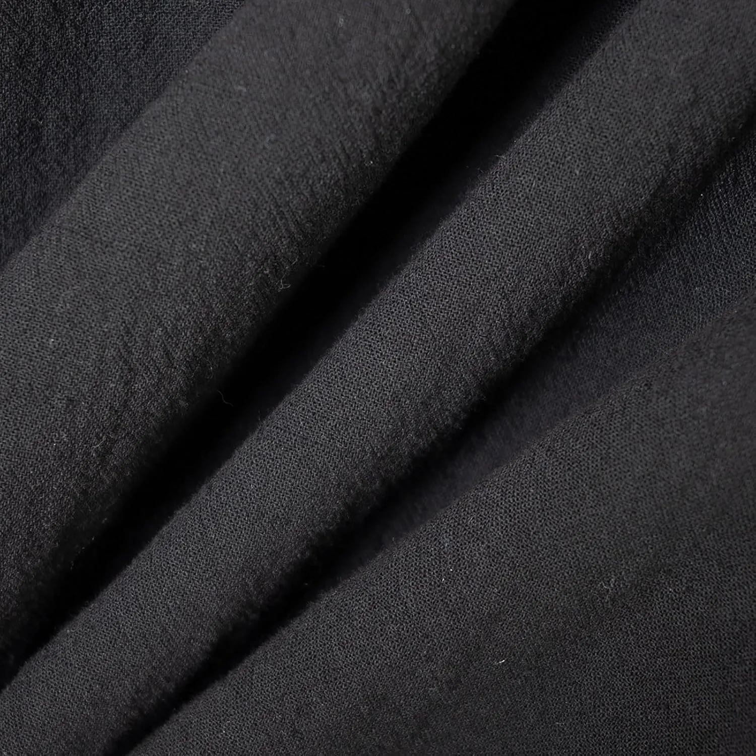 Men's Linen Long-Sleeve Henley Shirt Business Casual Stylish Slim-Fit Dress Shirts Lightweight Beach Button Up Shirts