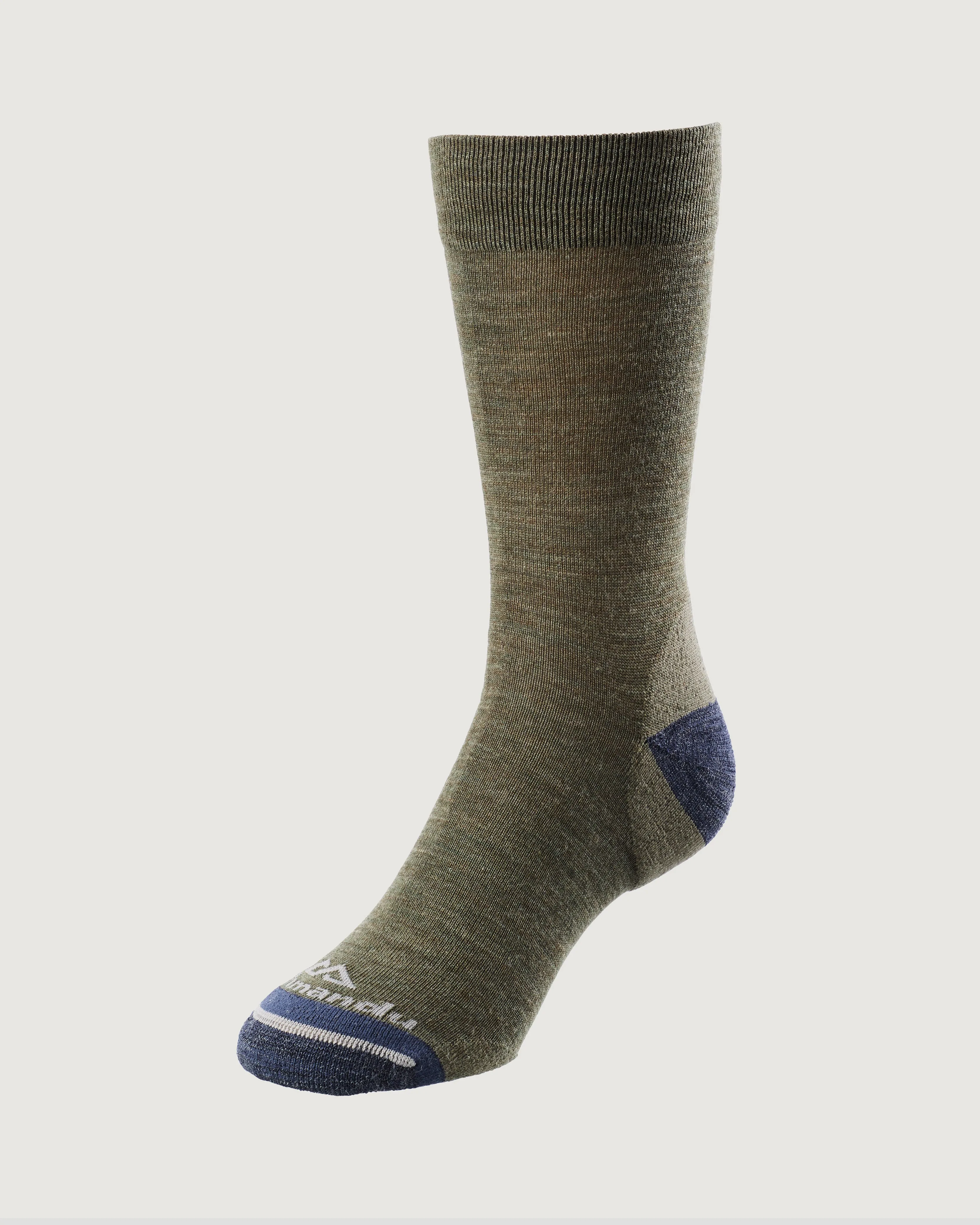 MerinoLINK Travel Light Socks - Sage Green
