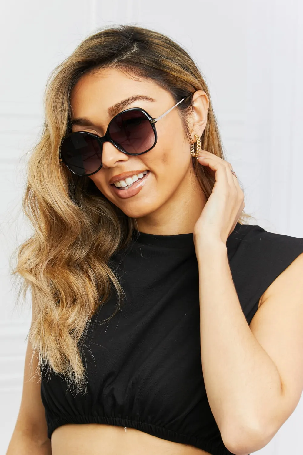 New Hybrid Full Rim Sunglasses
