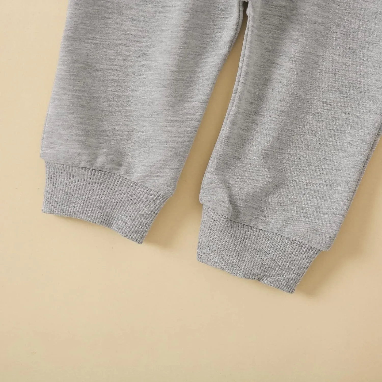 Newborn Baby Boy Fall Clothes Long Sleeve Round Neck Letter Print Sweatshirt Top Long Pants Cute Toddler Winter Outfits