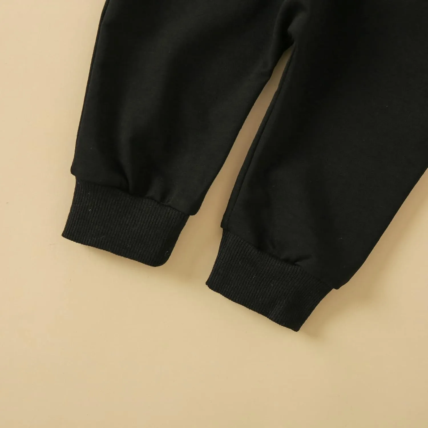 Newborn Baby Boy Fall Clothes Long Sleeve Round Neck Letter Print Sweatshirt Top Long Pants Cute Toddler Winter Outfits
