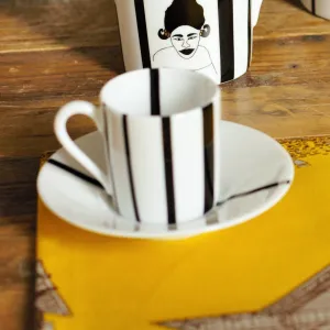 Nguka Espresso Cup and Saucer - 2 Set