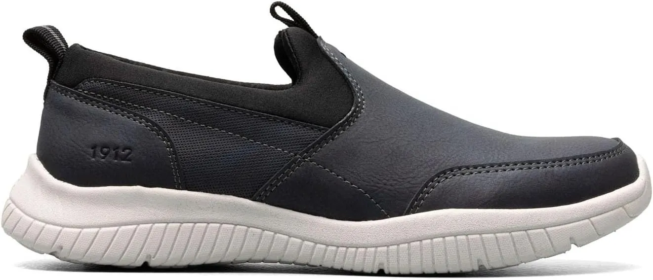 Nunn Bush Men's Kore City Pass Moccasin Toe Slip-on Athletic Style Casual Lightweight Loafer