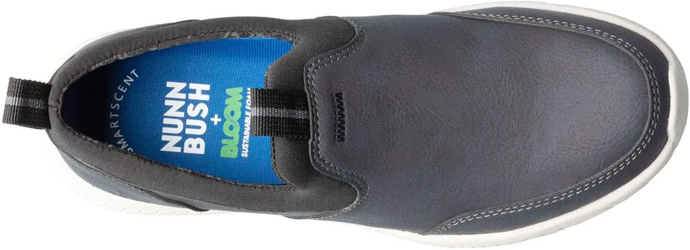 Nunn Bush Men's Kore City Pass Moccasin Toe Slip-on Athletic Style Casual Lightweight Loafer