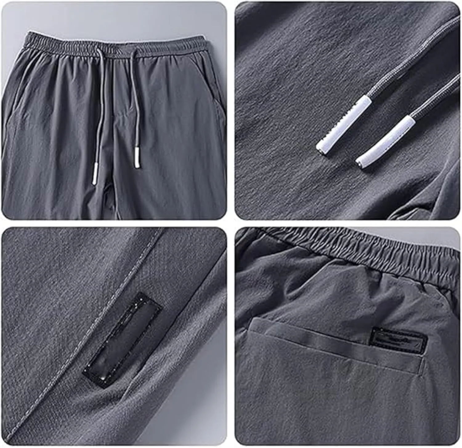 Palcomfy Pants for Men, Unisex Quick Dry Pull-on Stretch Pants Palcomfy Glide Pants, Palcomfy Senior Pants Gildepants