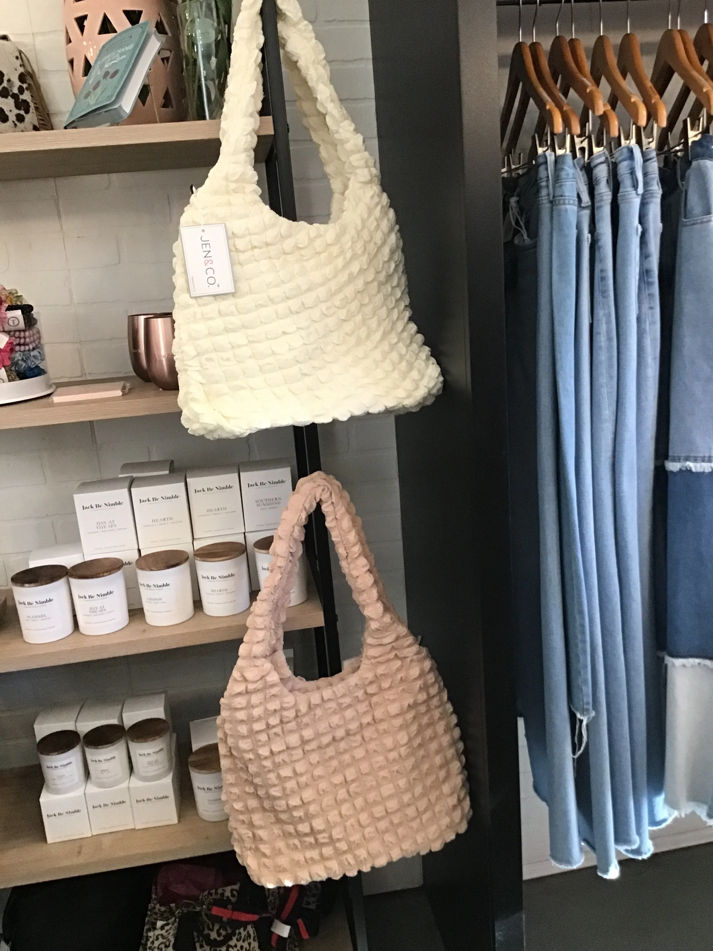 Quilted Hobo Bag