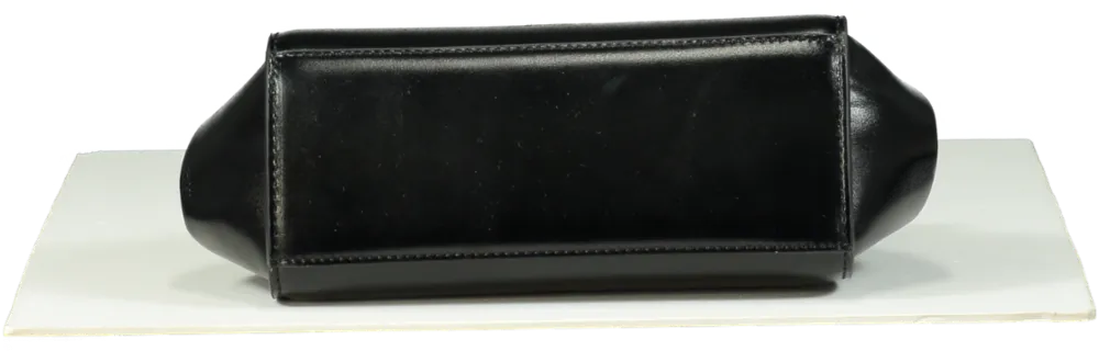 Sancia Black Leather Handbag