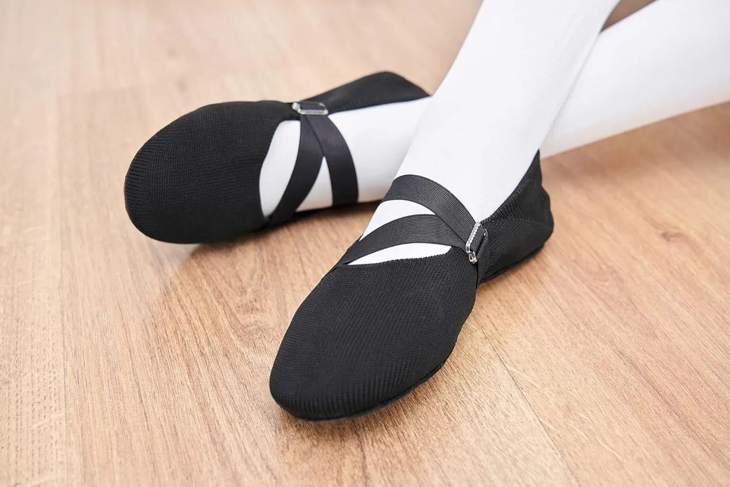 SANGEESON Ballet Shoes for Women(Leather Full Sole, Arch Support, Breathable), Jazz Shoes, Ballerina Shoes, Dance Shoes Women for Beginner