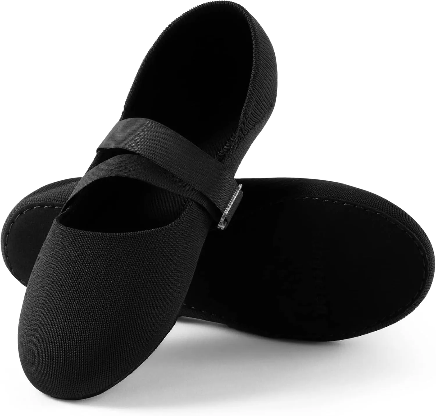 SANGEESON Ballet Shoes for Women(Leather Full Sole, Arch Support, Breathable), Jazz Shoes, Ballerina Shoes, Dance Shoes Women for Beginner