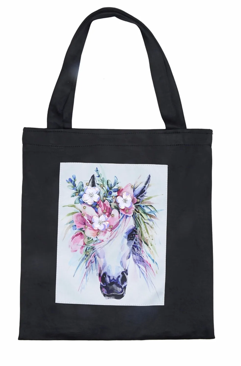 Satin tote bag