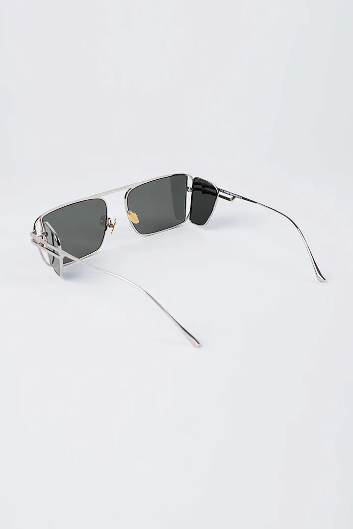 Side Lens Sunglasses - Black