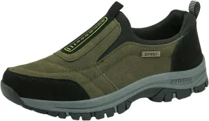 Slip on Loafers Mens Hiking Shoes Lightweight Walking Shoes Comfortable Trekking and Trail Shoes for Outdoor Driving