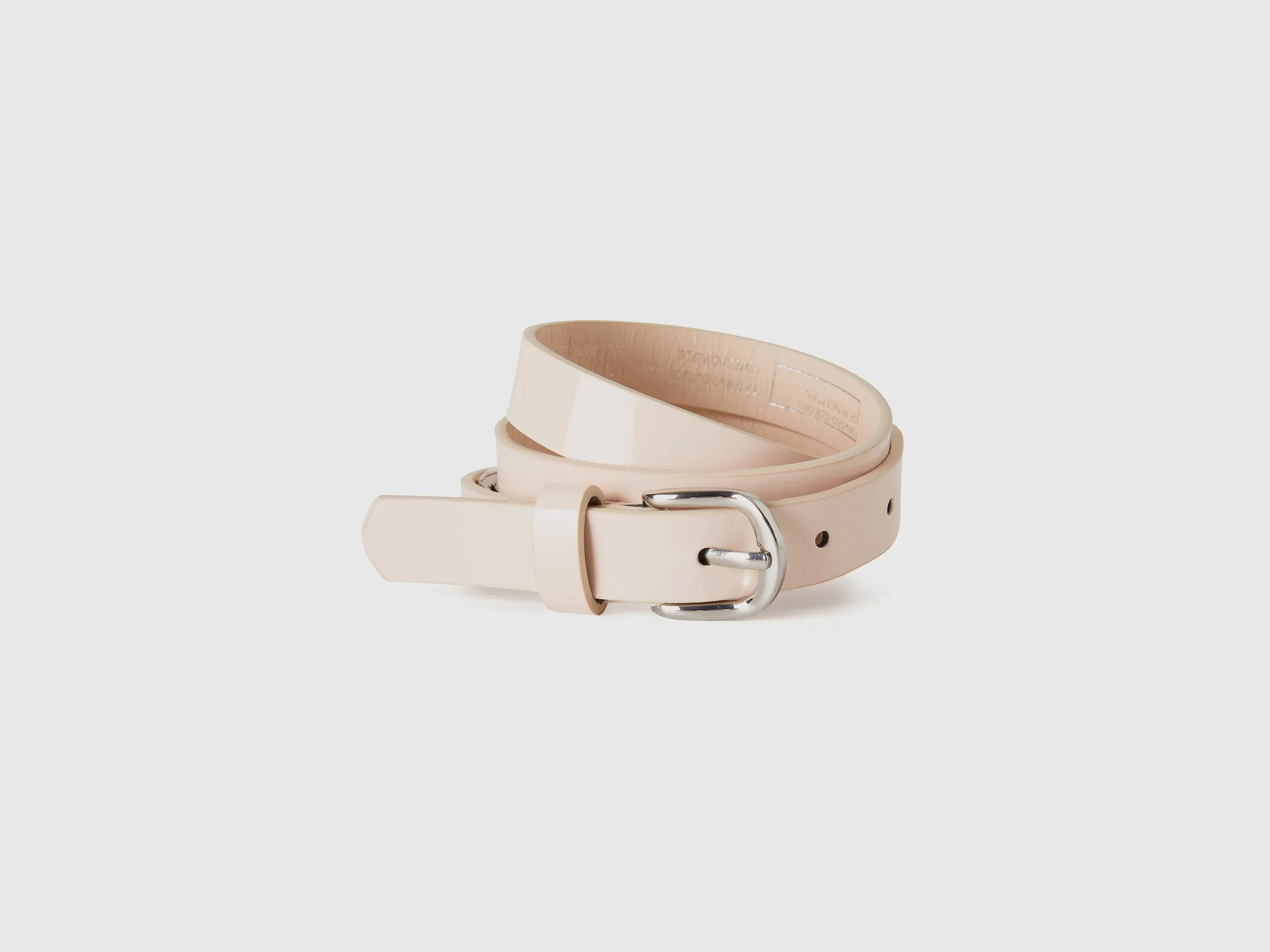 Solid Cream Belts