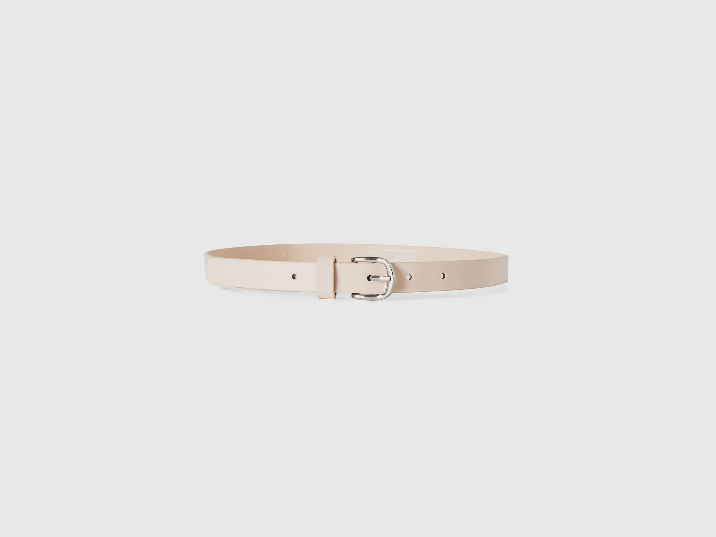 Solid Cream Belts