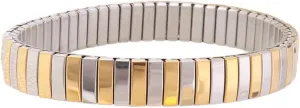 Stretch Bracelets Adjustable Bangle Stainless Steel Stackable Bracelets Jewelry Elastic Band Wrist Jewelry