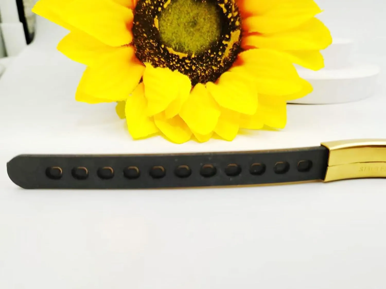 To My Dad Bracelets Gold Engraved Bracelet for Men Father's Day Bracelets Silica Gel Wristband Bracelets Adjustable Bracelets for Father from Daughter Son
