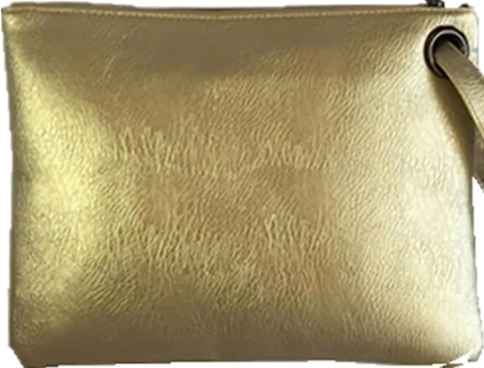 Unique Vegan Women Clutch Bag PU Leather Envelope Clutch Bag Handbag Wristlets for Beach Holiday