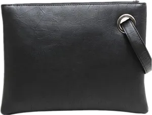 Unique Vegan Women Clutch Bag PU Leather Envelope Clutch Bag Handbag Wristlets for Beach Holiday