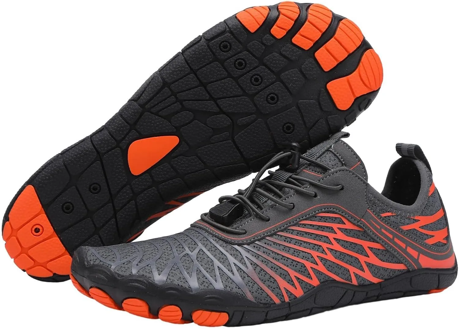 UOQAPRE Footwear Barefoot for Women and Men Waterproof Trail Running Healthy & Non-Slip Hike Barefoot Shoes Fitness Outdoor