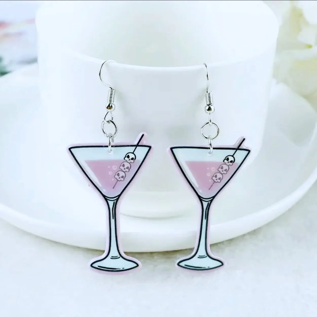 Vampire Earrings for Women - Fangs Day of Dead Earrings - Alternative Jewelry - Halloween Jewelry