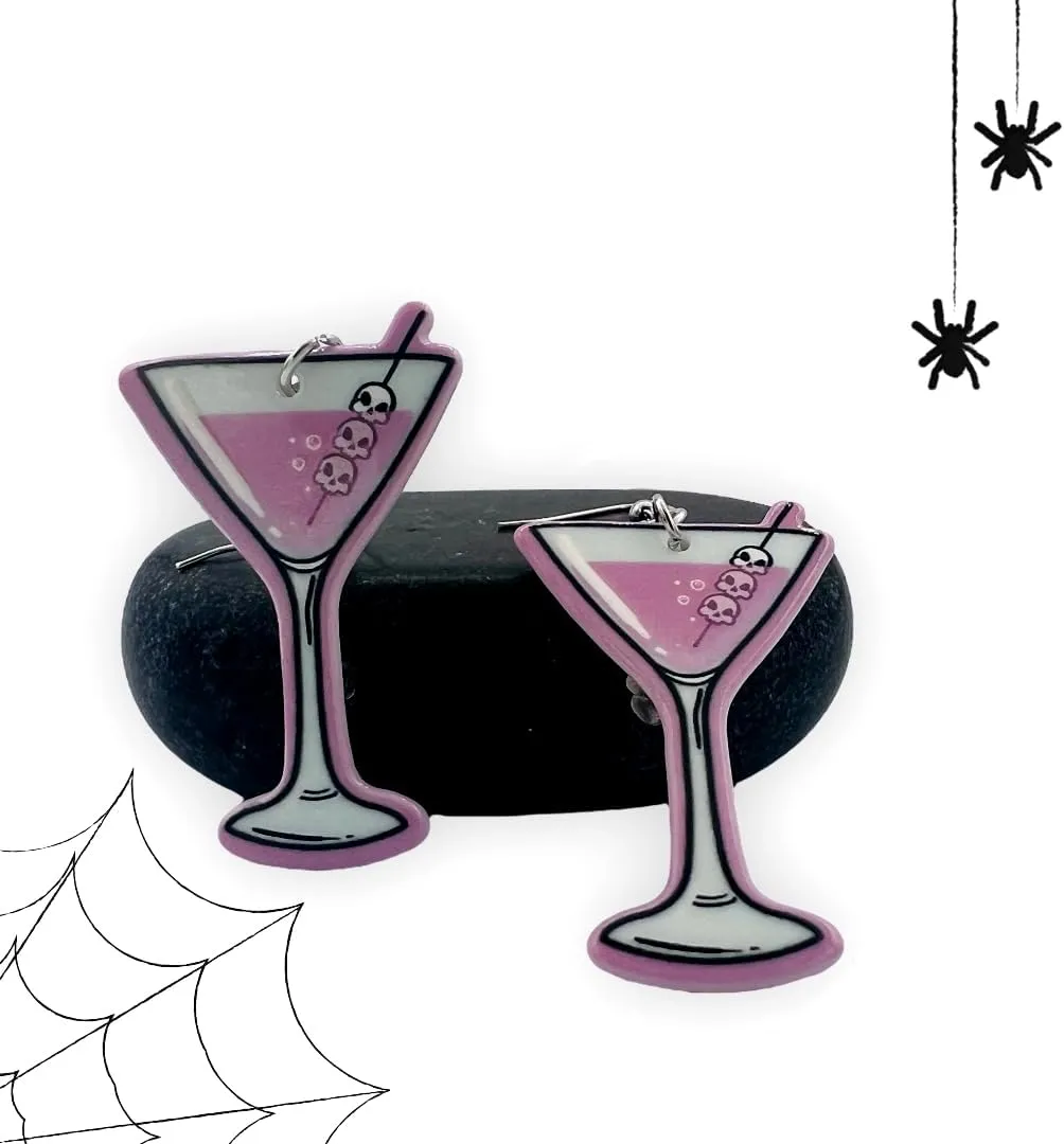 Vampire Earrings for Women - Fangs Day of Dead Earrings - Alternative Jewelry - Halloween Jewelry