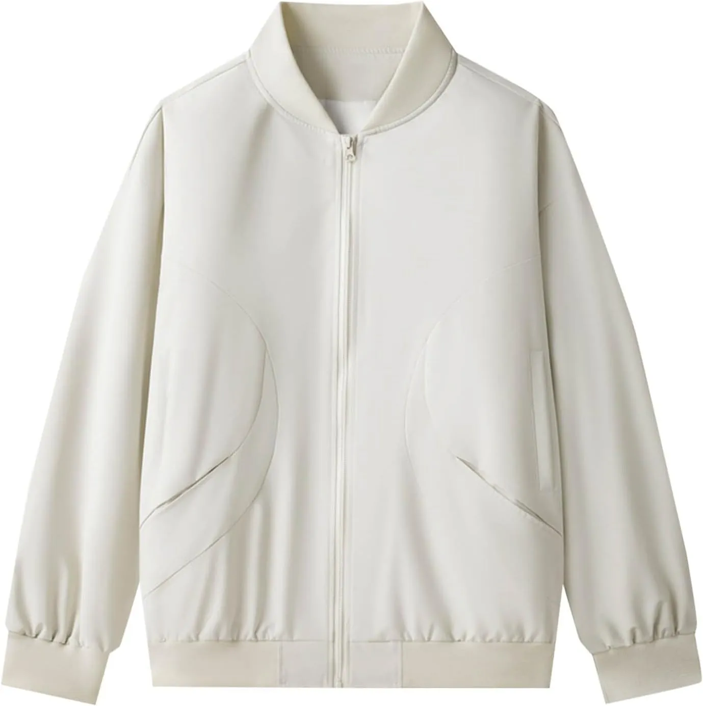 Varsity Jacket Men Casual Mens Windbreaker Jackets Lightweight Fashion Zip Up Jacket Mens Bomber Jacket Coat