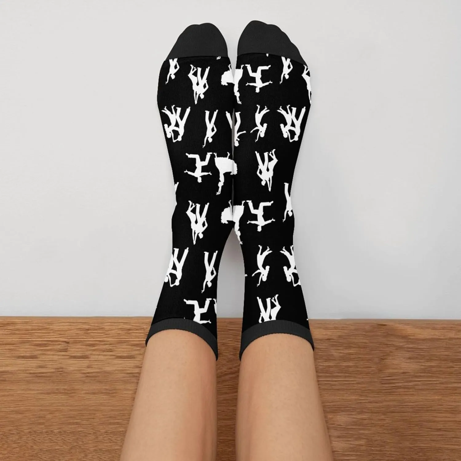 WILL BUDXEG Casual Novelty Funny Crew Socks Fashion Comfortable Men'S And Women'S Crazy Dress Socks