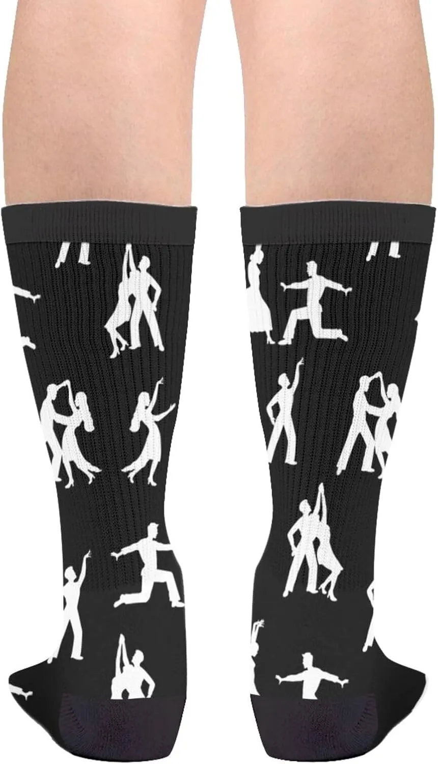 WILL BUDXEG Casual Novelty Funny Crew Socks Fashion Comfortable Men'S And Women'S Crazy Dress Socks