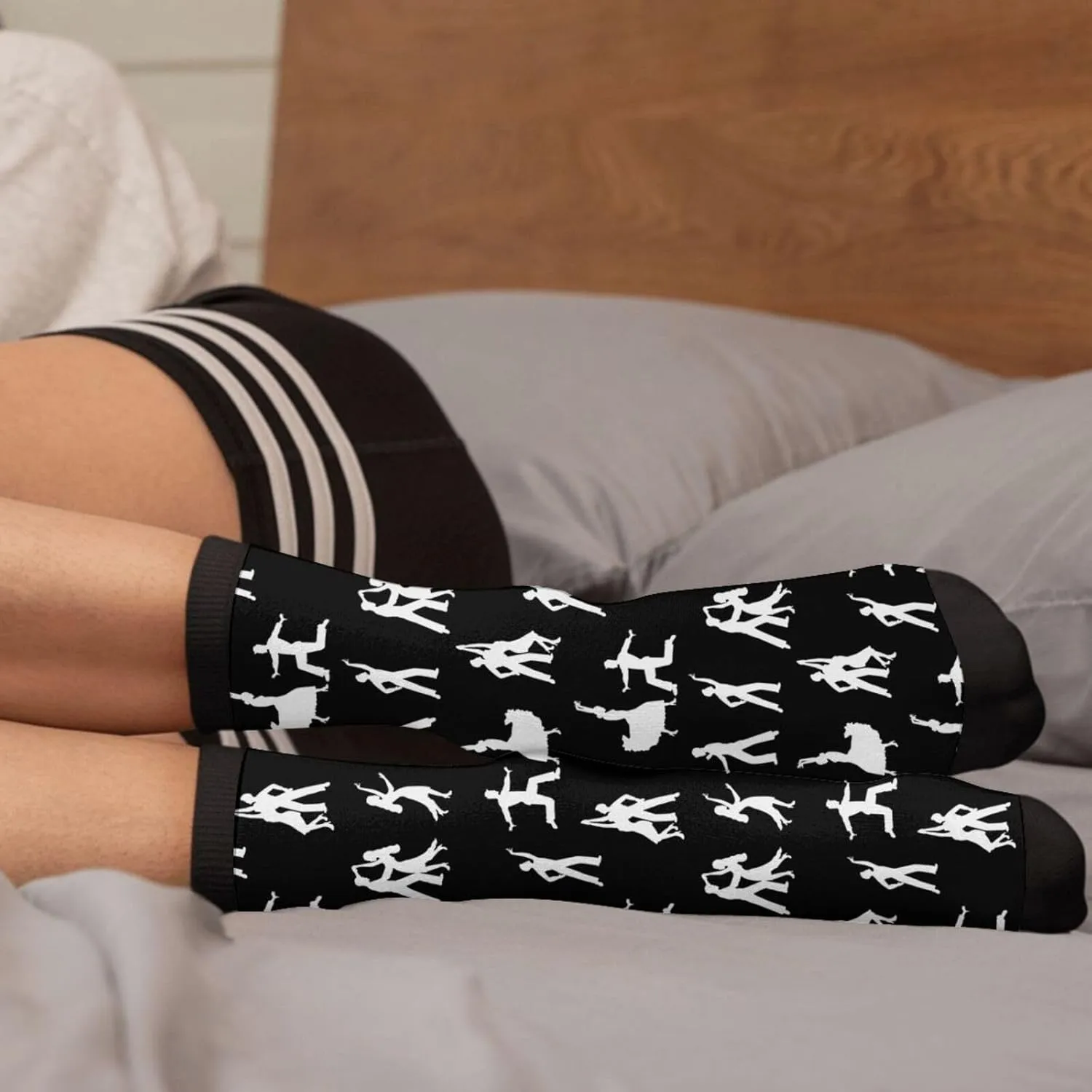 WILL BUDXEG Casual Novelty Funny Crew Socks Fashion Comfortable Men'S And Women'S Crazy Dress Socks