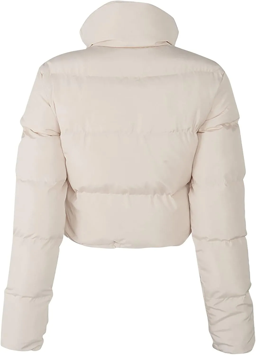 Winter Coat Women's Women's Winter Solid Short Bread Down Jacket Stand Up Collar Outerwear Padded Thick Jackets