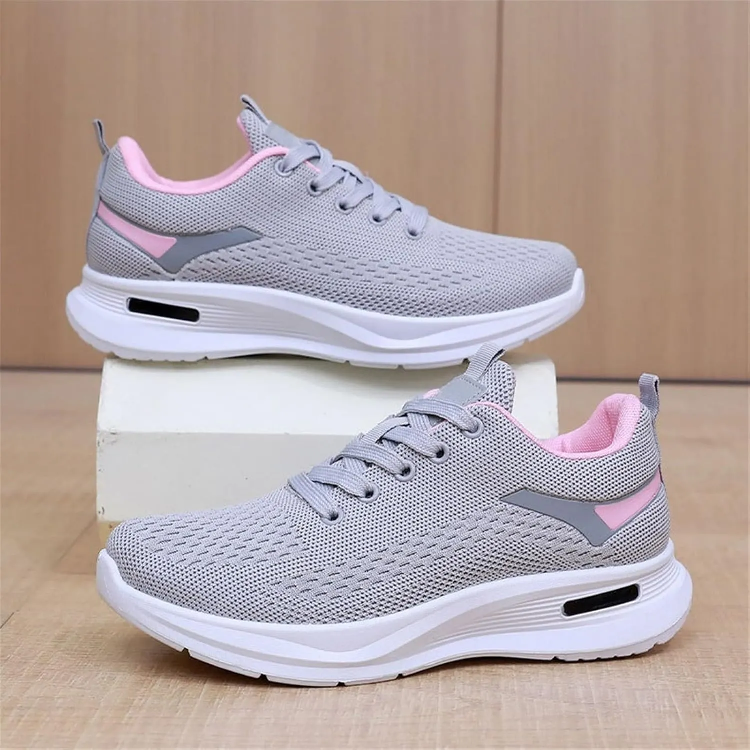 Women Running Shoes Walking Training Sneakers Sport Gym Tennis Shoes Non Slip Lightweight Sneaker for Casual Mesh