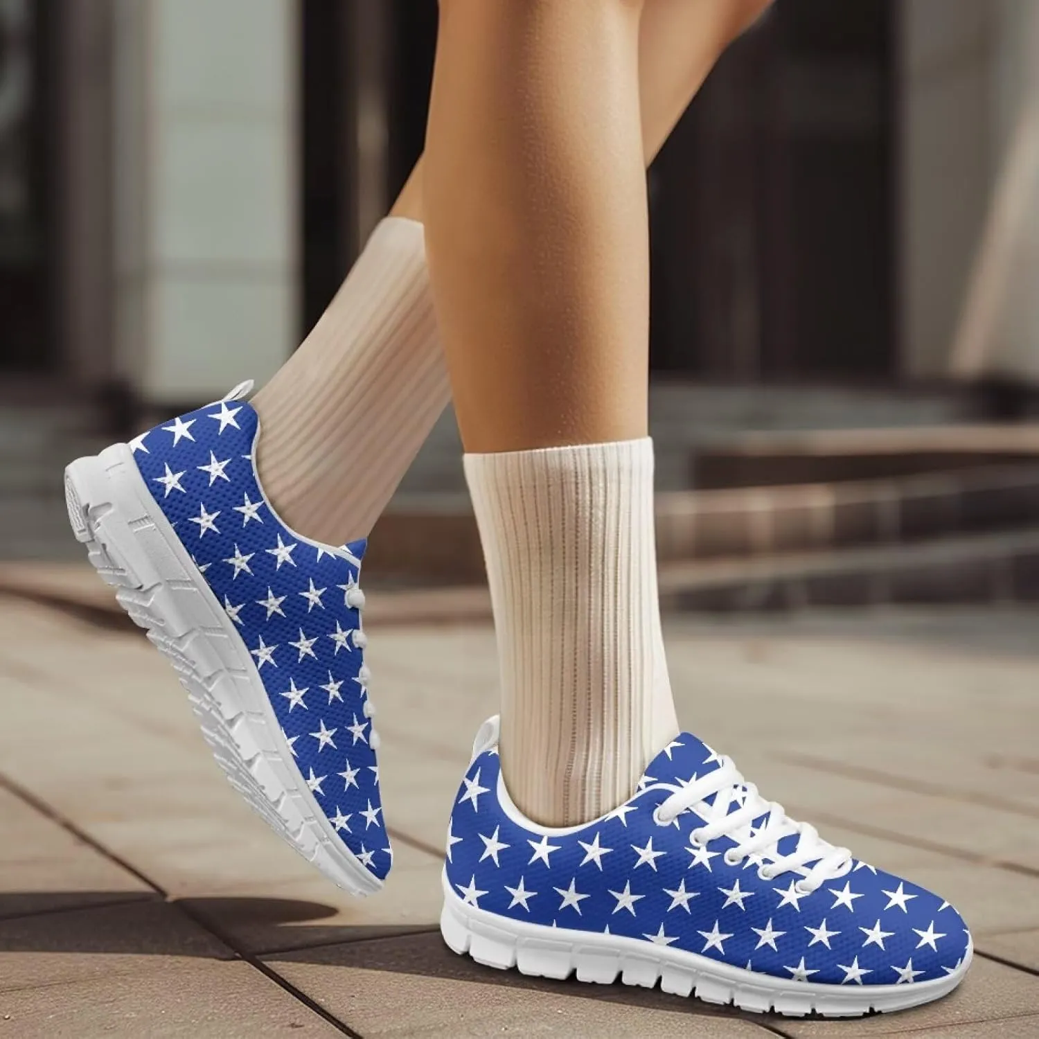 Women Tennis Walking Shoes Non Slip Running Shoes Lightweight Casual Sneakers for Travel Gym Work Woman