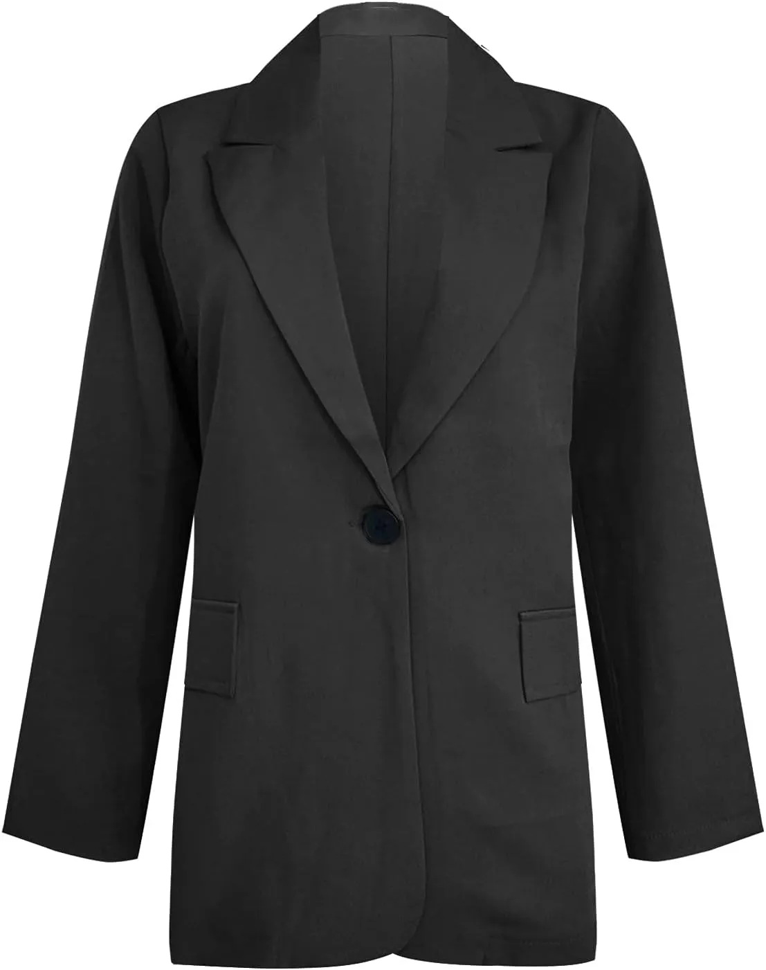 Womens Business Casual Work Jackets Open Front Professional Office Fall Blazer Jackets Plus Size Suit Cardigan Jacket