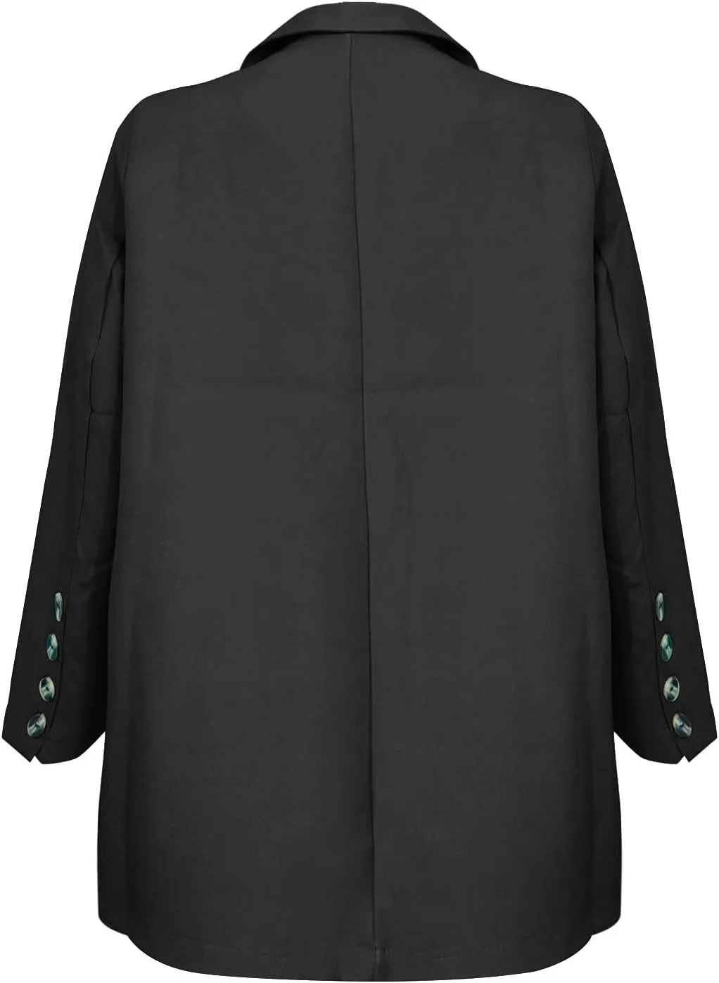 Womens Business Casual Work Jackets Open Front Professional Office Fall Blazer Jackets Plus Size Suit Cardigan Jacket