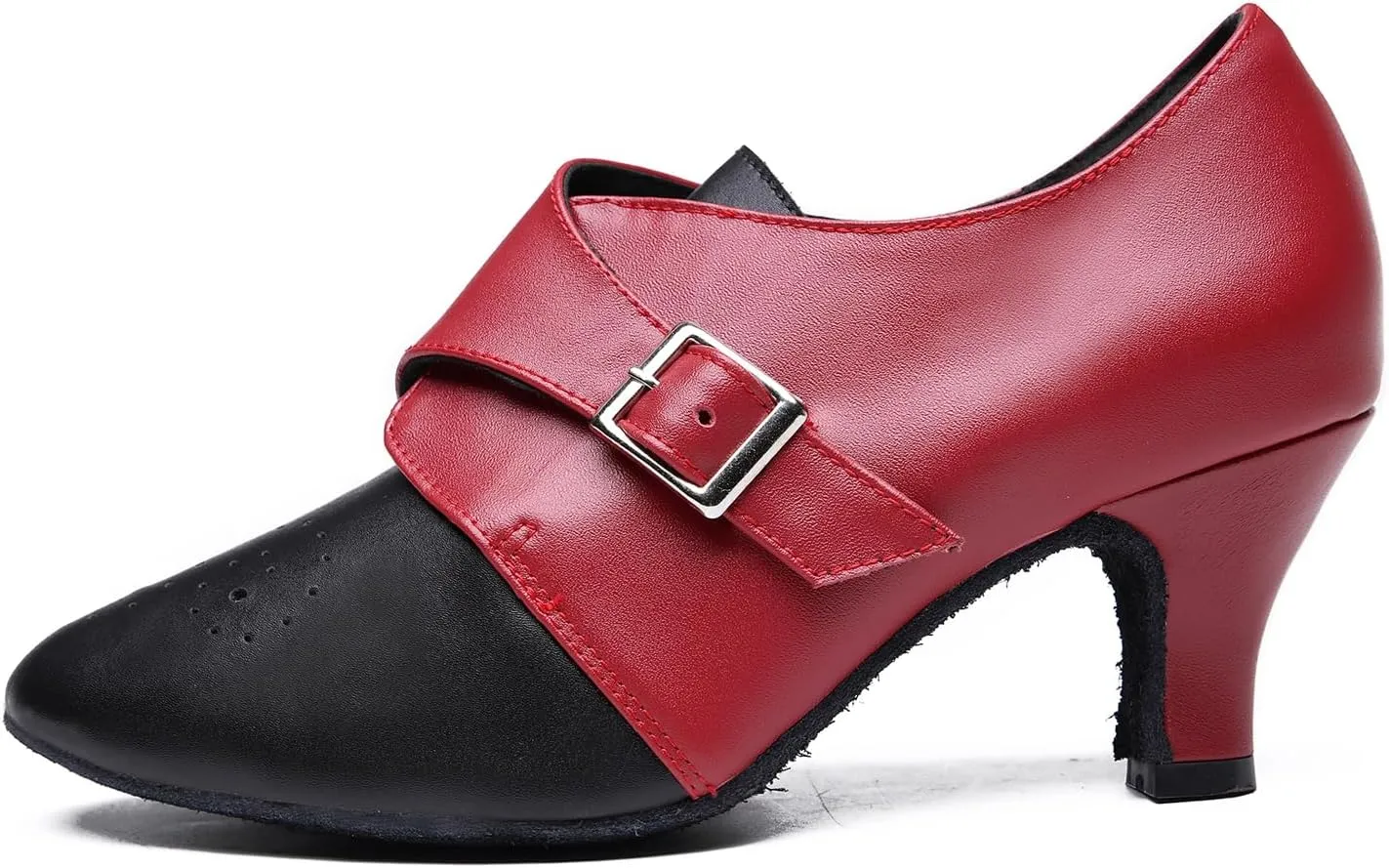 Women's Closed-Toe Ballroom Waltz Wedding Performance Practice Professional Dance Shoes