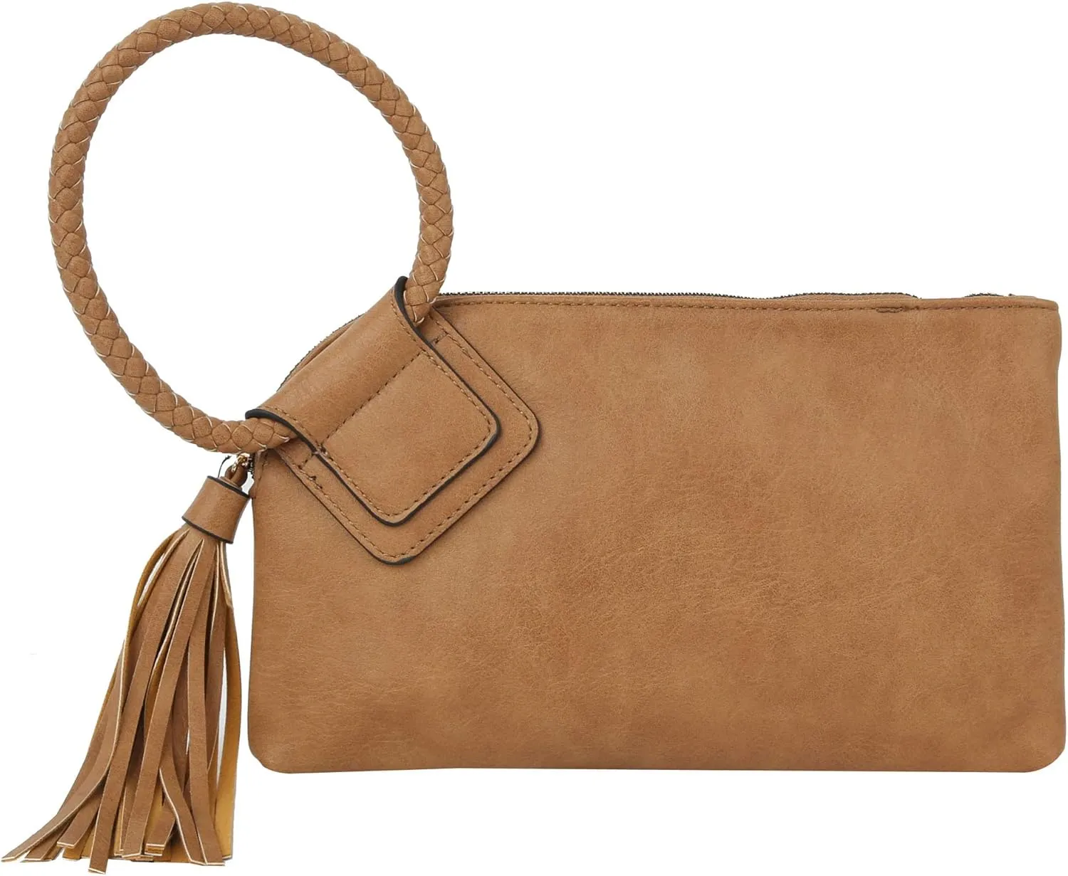 Womens Clutch Purse Wristlet Wallet Evening w/Hand Strap Casual Formal Vegan Leather - Metro Muse