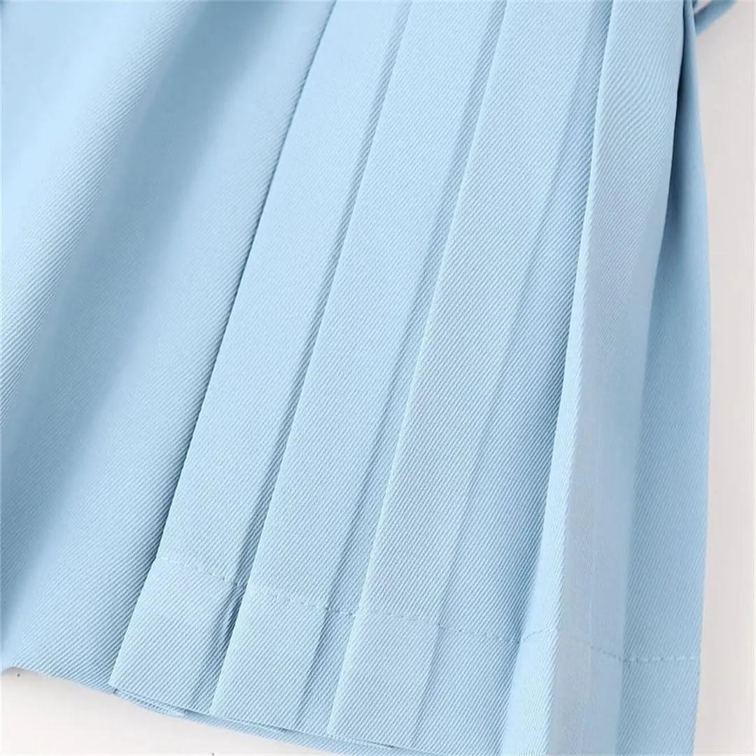 Women's Minimalist Belt Wrinkled High Waist High Waist Pants Set