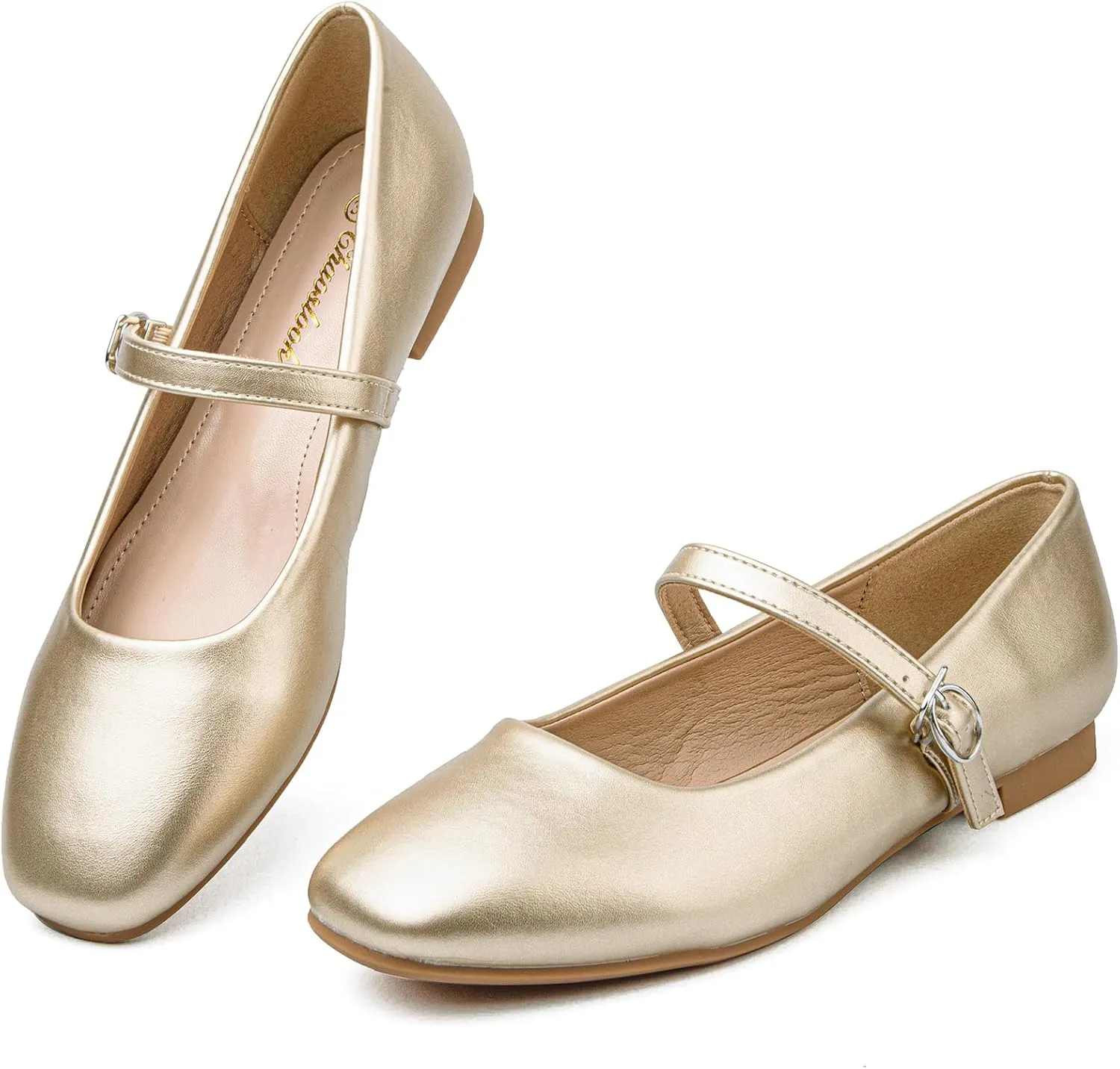 Womens Pointed Toe Black Ballet Flats Comfortable Casual Dress Flats for Women Elegant Memory Foam Flats Shoes with Party Wedding