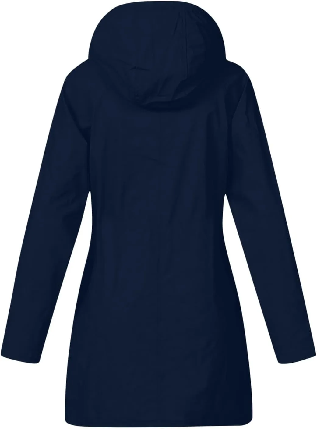 Womens Rain Jacket Waterproof with Hood, Rain Coats for Women Outdoor Lightweight Jackets Fall Athletic Windbreaker