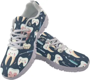 Womens Running Shoes Breathable Tennis Shoes Mesh Walking Sneakers