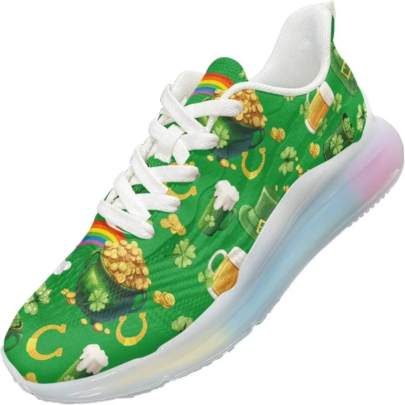 Women's Sneaker Air Cushion Running Tennis Shoes Non Slip Lightweight Arch Support Walking Shoes for Women Size 6-11
