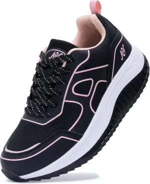 Women's Walking Shoes with Arch Support Orthotic Plantar Fasciitis Sneakers Tennis Running Shoes US 5.5-11