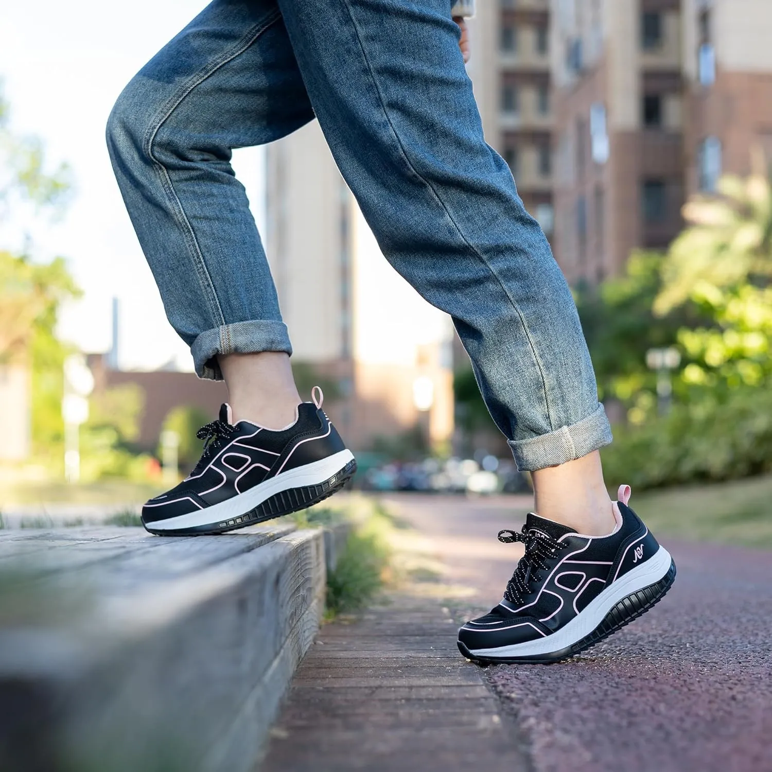Women's Walking Shoes with Arch Support Orthotic Plantar Fasciitis Sneakers Tennis Running Shoes US 5.5-11